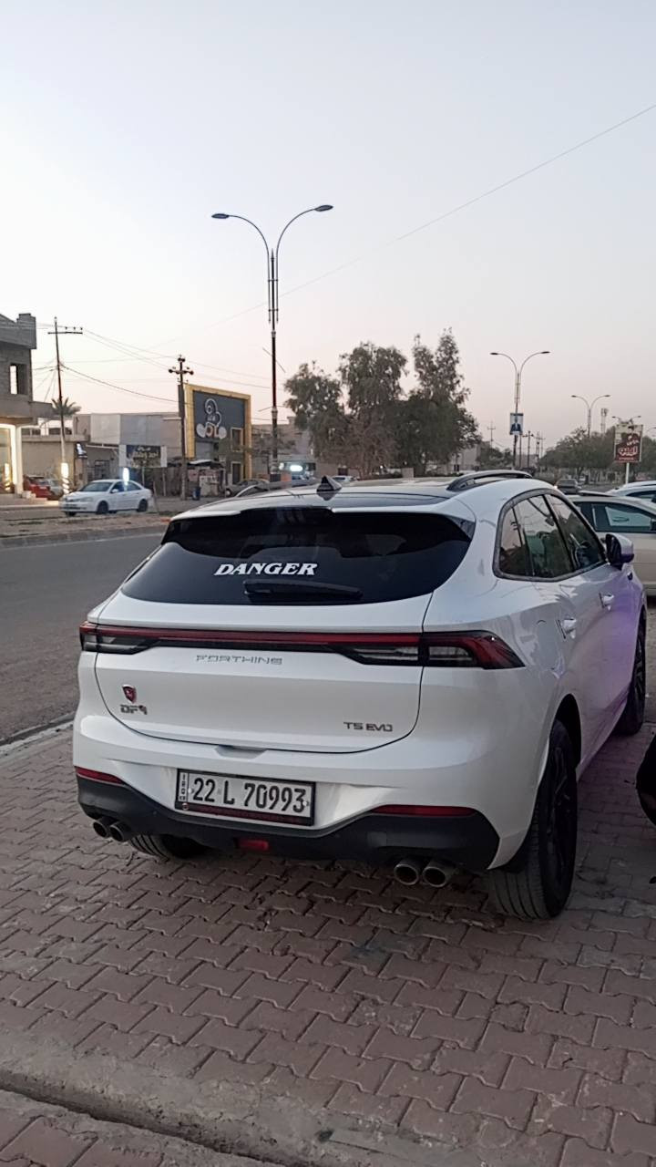 سلام عليكم
T5EVO                                                                       موديل 2023 بانزين 
كلين من زيرو بيدي بااسمي ماشيه 85 ألف قابل للزيادة 
موصفات مذكورة مرفقه مع صور 
سعر 160 
كركوك ***********
