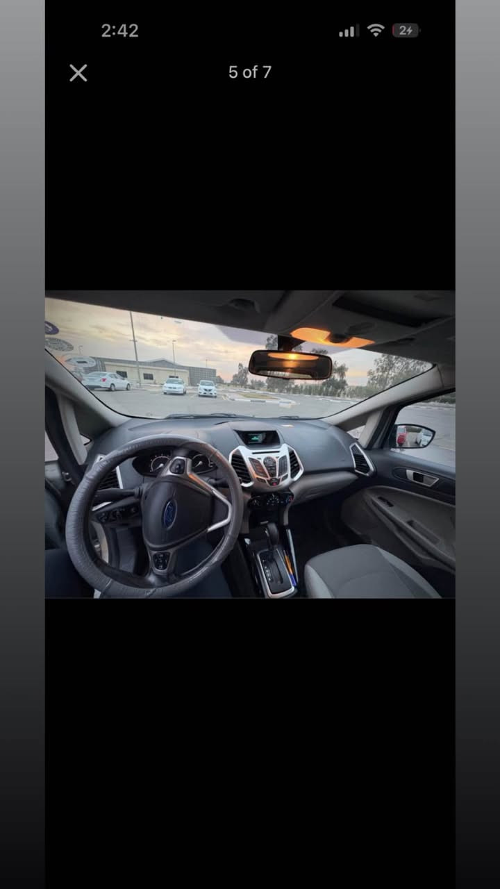 🚗 للبيع: فورد ايكو سبورت 2015 🚗

✔️ صبغ نظيف
✔️ فول مواصفات
✔️ سنوية جديدة
✔️ رقم هولير
✔️ دبل (دفع رباعي)
✔️ خليجي – شركة نيفا
✔️ اقتصادي جداً بالوقود
✔️ كل شيء فيها شغال وما تحتاج أي مصاريف

📞 للتواصل:
*********** كركوك, العراق

