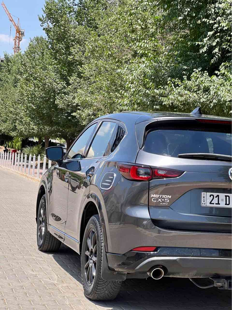 MAZDA CX-5 2023 MOTION
مازدا CX-5  فول مواسەفات 
مەکینەی 2.5L بێتۆڕبۆ مەرخوبەکەیە 
دەبڵ ئەکسل 
سلایت 
کوشن جڵت 
کوشن کارەبا 
کوشن خەزن 
لایت زینۆن 
دەبڵ لید
ئۆتۆ هۆڵد برێک بەسمە  
دوگمەی سپۆڕت 
شاشە گەورە 
ڕادارو کامێراو حاسە 
فول فول مواسەفاتە 
یەک  پارچەو پەڵەیە کی بۆیاخە
بێنا و گرتن  
سەیارەکە ڕەقەم سلێمانیە سەنەوی تازە 
تەحویلو خەرامە بە شەرت 
*********** السليمانية, العراق
