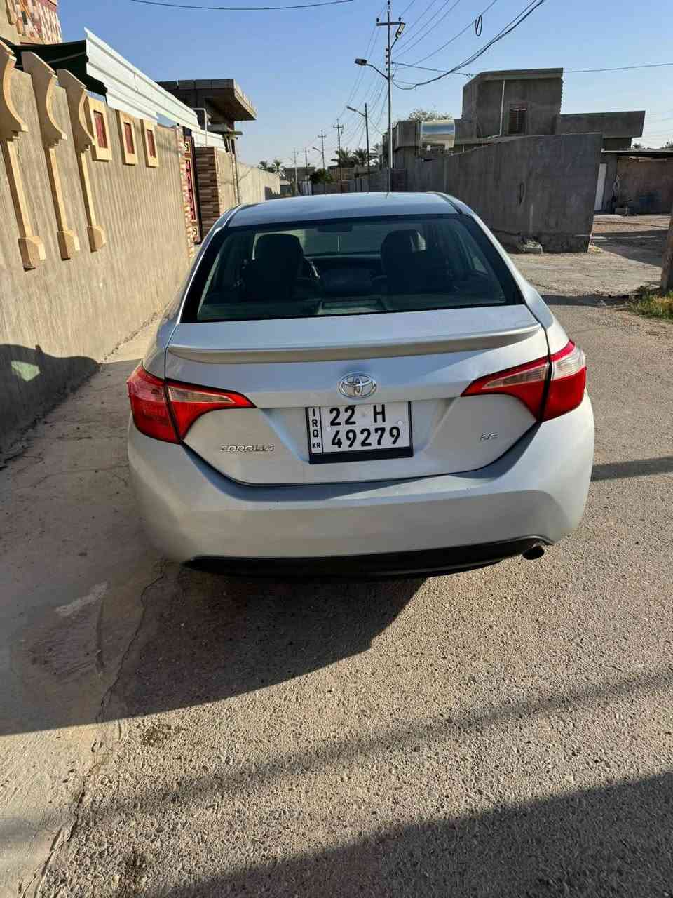 السعر 145 ورقه وبيها مجال
كورلا 2017  Le رقم أربيل دولي سنوريه رقم هزه فحص كله جديد شرط التحويل كير محرك تبريد صدر امامي خلفي تايرات كلها بالشرط سياره جاهزه بيها صبغ جاملغ خلفي بجم كبس ايرباكات كلها بلادي وبالشرط مكان السياره دوز كركوك ما متواجد عالنت اتصال عالرقم ***********
