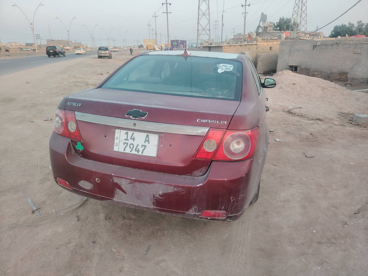 السلام عليكم شيفروليت ايبكا موديل 2007
رقم انكليزي جديد بأسمي 
تخم تايرات جدد و كهربائيات كلها شغالة جام و بيبان كلها 
محرك كامري ابو الجف و ترايك لبغداد و شرط ما بيها صرفيه بانزين و سيارة مسويلها ادامه غرفتها حلوه
حداديه 50 بلمية سيارة حلوه ينرادلها شوي ترتيبات
السعر 40 ورقة و بيها مجال
مكاني بصرة الجزيرة
***********
