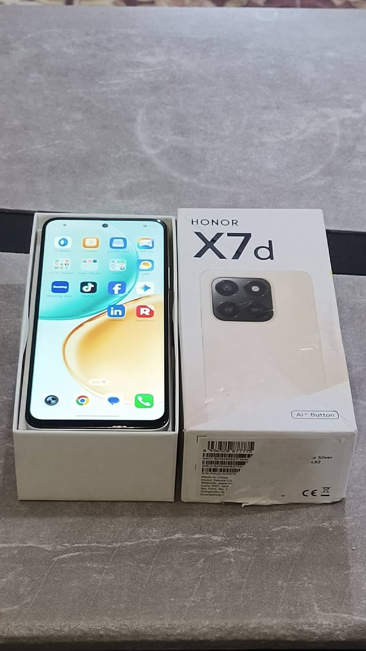 سلام عليكم X7d ذاكرة 256-رام8بطارية 6500ملي أمبير مستعمل تقريبن 15يوم هيج سعر 170قفل نظافة 100 الي سريدا رقمي بي وتساب ***********مكاني بغداد توصيل متوفر
