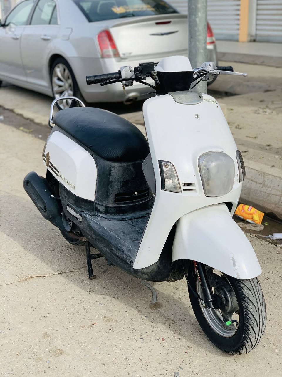 ماكس بوليسي للبيع
دراجه مابيه نقص حلوه ناعمه لا صوت لا صرف السعر 525 والستفسار عل ***********
