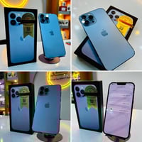 ايفون 13pro max (شرق اوسط)مستخدم لكطه بطاريه 81% لون بحري ذاكره 256 نظ...