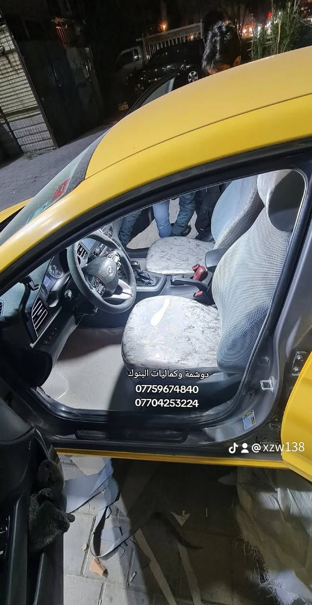 🔥عرض خاص بمناسبة شهر رمضان المبارك 🌙
ارضية + فرشة صندوك + دوشمة تفصال 3d خام نحله + تكم + تجاوي +سفاري 
كل هذا العرض ب١٢٥ الف  
الاسعار نار🔥🔥
ارضية + صندوك ٤٠ الف 🔴🔴
تفصال كشنات جلد ١٤٠ الف 🔴🔴
تفصال 3D مع نايلون ٧٠ الف 🔴🔴
دوشمة  ٢٥ الف 🔴🔴
🚗🔥 دوشمة وكماليات البنوك 🔥🚗
الفخامة تبدي من داخل سيارتك… وإحنا نكمّلها 👌
إذا تريد سيارتك تصير غير شكل 💎
إذا تريد شغل نظيف ومرتب ويدوم سنين ✋
إذن مكانك يمنا 💪
🔹 دوشمة سيارات احترافية
🔹 تفصال جلد وقماش حسب الطلب
🔹 كشنات جاهز وتفصيل خاص
🔹 أرضيات فخمة جلد وقماش
🔹 أحدث الأكسسوارات الداخلية والخارجية
شغلنا مو بس تركيب… شغلنا ذوق وفن وإتقان 🔥
نرضيك قبل لا نرضي نفسنا 👌
📍 العنوان: بغداد – البنوك – شارع مركز القدس
👤 بإدارة: عبدالله البهادلي
📞 عبدالله: ***********
📞 أحمد: ***********
حيّاكم الله… ونشوفكم على خير 🤍
سيارتك ويانا تطلع بصورة ثانية #دوشمة_وكماليات_البنوك #دوشمة
