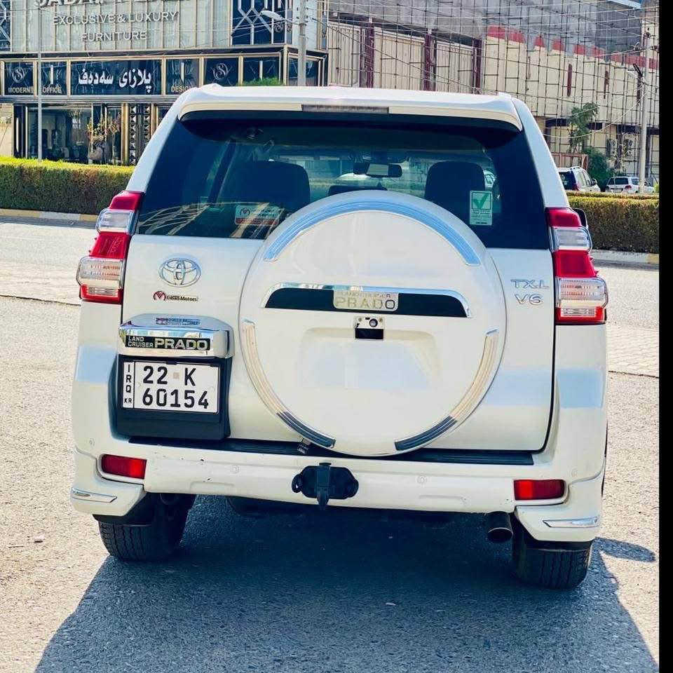 تۆیۆتا پڕادۆ ٢٠١٤ شەش پستن مواسەفات TXL هەموو گیانی بەشەرت ٣پارچەو نیوی بۆیاخە بێ ناو گرتن هەموو شتی نووە بەناوی خۆمە *********** سعر ٢٥٣وەرەقە أربيل, العراق
