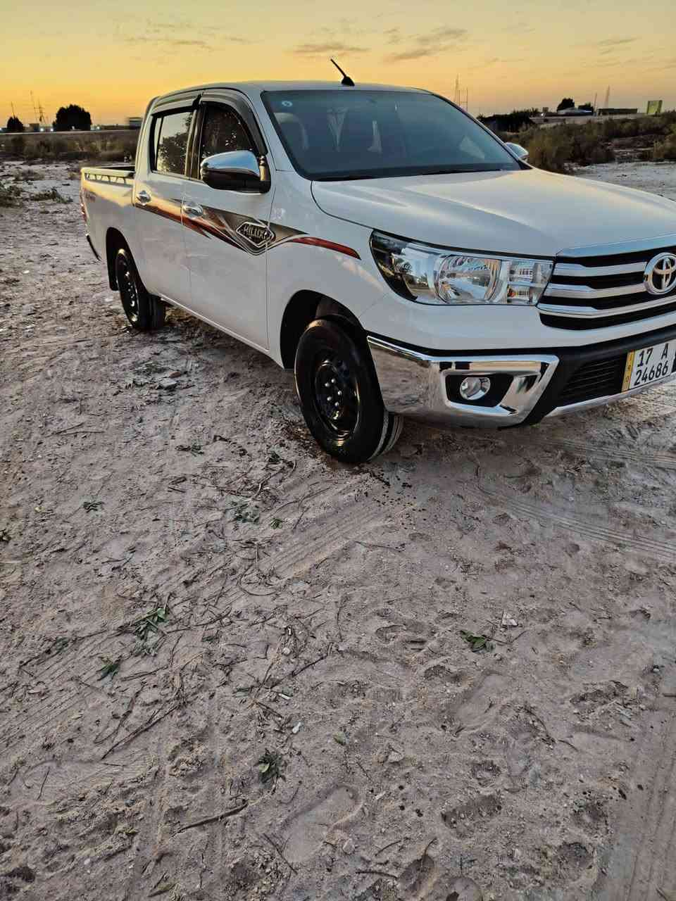 السلام عليكم 
تيوتا هايلوكس 2024
مكفوله كفاله عامه 
ماشيه 42
رقم مثنى
كير عادي 
مواصفات ساز
العنوان ذي قار /الغراف***********
