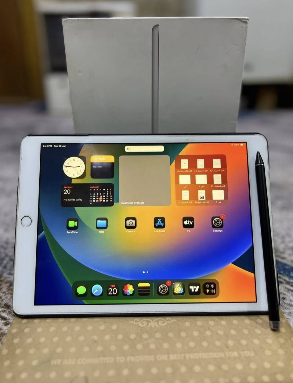 ايباد 7 ذاكره 32 لدراسه نضيف جدا لدراسه مامفتوح مع ملحقاته كارتونه الشركه + حافضه + قلم + كيبل 
السعر 160


**إذا كنت صاحب هذا الإعلان وتريد حذفه لأي سبب، رجاءا أرسل رسالة إلى الدعم الفني**