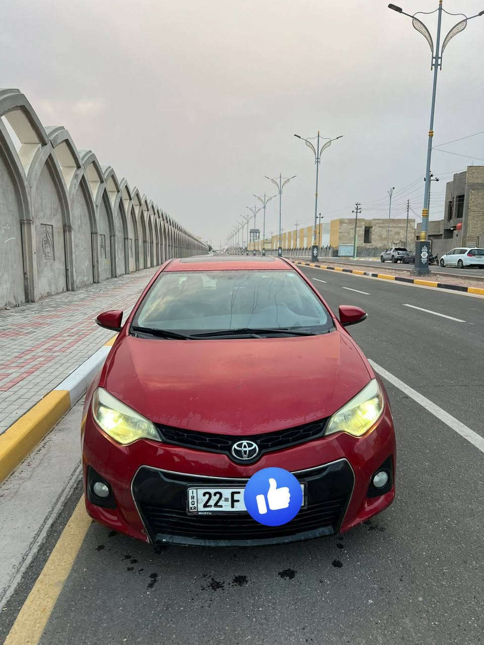 كورلا للبيع 2015 وارد كندي مواصفات [s]
ماشيه 210000 km 
الرقم اربيل تحويل مباشر السنويه غير نافذه 
السعر 117
للتفاصيل اكثر 
***********
