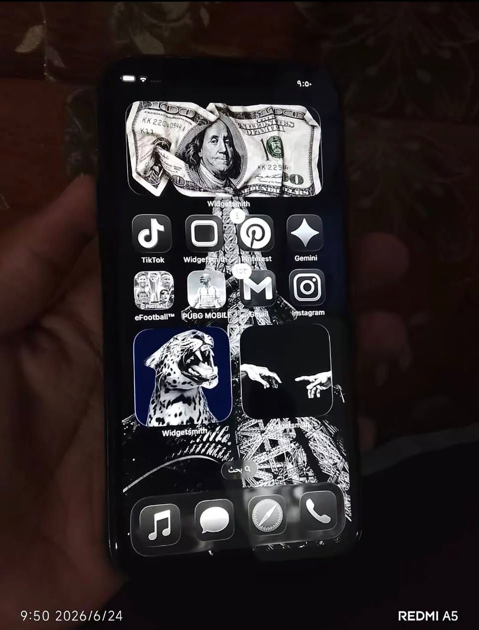ايفون ١١ برو⭐️
ذاكره ٢٥٦📱

بطاريه ٧٦ اصليه ما مستبدله🔋

كامرات فول نضافه 100%100 🔋

شاشه اصليه مستبدله شرط 🔋

سعر ٢٦٠


**إذا كنت صاحب هذا الإعلان وتريد حذفه لأي سبب، رجاءا أرسل رسالة إلى الدعم الفني**