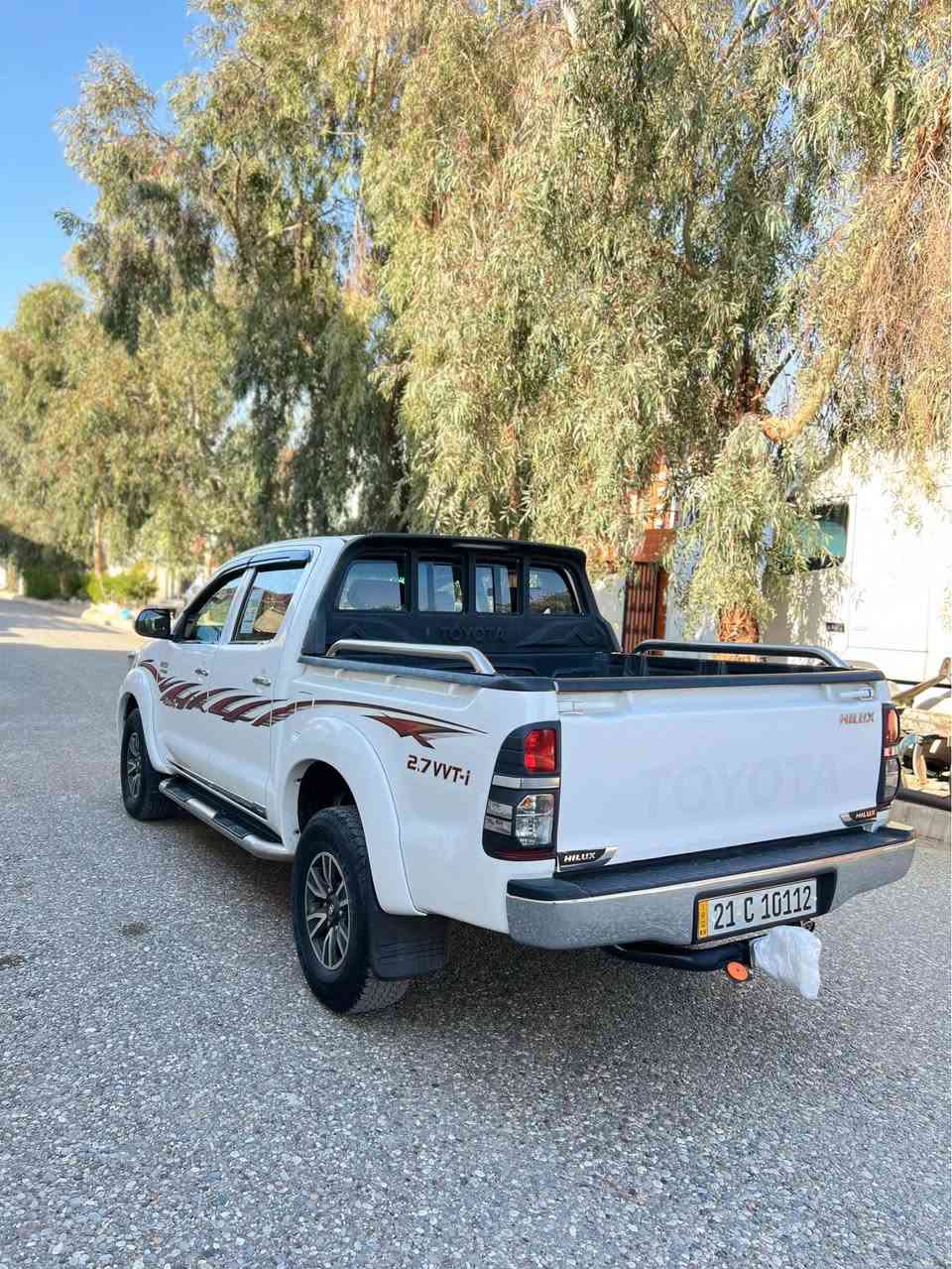 سلام عليكم سيارة تويوتا هايلوكس موديل (2014) گيرومحرك شرط گيرومحرك مامفتوح جامات ومرايه كهربائي سويج كونترول ABS شاش أيپات تبريد حاروبارد شغال دبل اكسل شغال شرط اكسل جديد تاخم صدر جديدتايرات جديد كهربائيات كول شغال مابيه نقص كة ملا فورميگ سيارة مابيه صبوخ كلين مابيه ضرب ولا شخط سنوي جديد راقم جديد شرط تحويل وواكال سعرة 💵(217)بيه مجال راقم ☎️📞*********** كركوك, العراق
