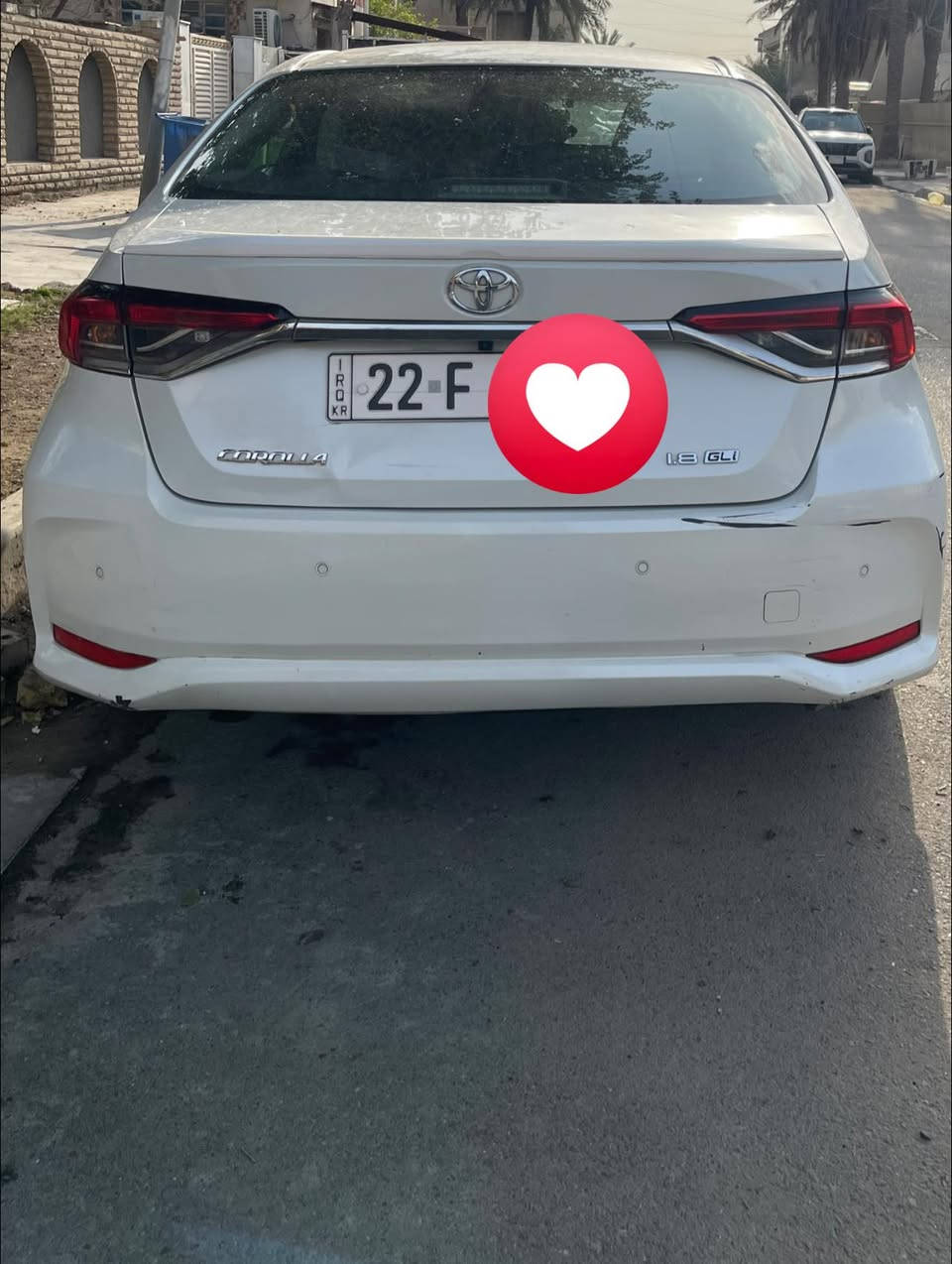 كورلا 21 مكفولة من الضربة ما عدا حالوب بيها سعرها 150         ***********
