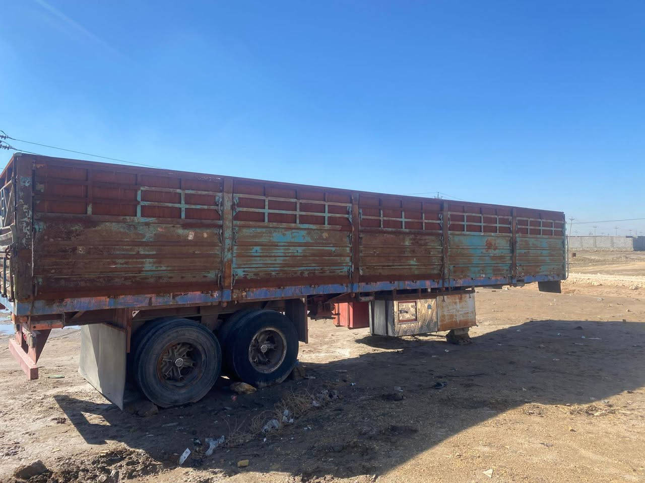 للبيع عربان ابلوم قطعتين مكفول العربان دناكير ١٤ابو المهف عايز تايرات كهربايت كلها تشتغل هواء فاتح ويلات جهاز
العنوان سماوه سعر 70& وبيها مجال استفسار 0781892771


**إذا كنت صاحب هذا الإعلان وتريد حذفه لأي سبب، رجاءا أرسل رسالة إلى الدعم الفني**