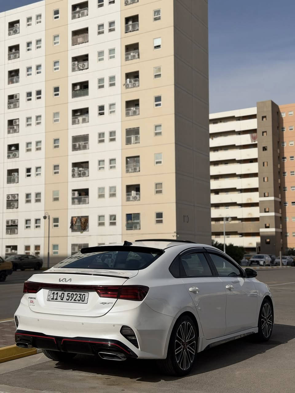 السلام عليكم
كيا فورتي موديل 2024 GT
محرك 1600 تيربو 
كلين تايتل بدون حادث 
فول مواصفات اعلى فئة 1/1
السيارة اجتي من امريكا بدون دعامة ولايتات جبتلهة دعامية نفس الون ولايتات اصلية بيهة رصعتين بالجاملغ الايسر ممبينات بس اذكرهن للمصداقية ومصورها فديو موضح بي كلشي السيارة حيل جديدة ومناقصها كلشي 
صور امريكا كلها بالمنشور 
مواصفاتها 
بصمة 
تشغيل عن بعد 
فتحة 
كشن كهرباء 
كشنات حار بارد 
كشنات جلد ومختمة GT
انارة بالدشبول ومختم GT
سستم صوت هارمن كاردن 
شفتات بالستيرن 
فول تحكم ستيرن 
فول رادارات وسياقة ذاتية وتوقف ذاتي 
نقاط عمياء 
كامرة خلفية 
شاشة جبيرة 
دبل كزوز 
كيرها DCT
السيارة ماشية 29الف كيلو مو ميل 
تبريد قطعتين 
تبريد منفصل 
سعرها 195وبيها مجال 
شباب الي يشوف سعرها هواية علية فدوة الة السيارة بس الجديد غالي وكلشي بسعرة 

مكاني 
بغداد مجمع بسماية 

للتواصل واتساب واتصال 

***********
