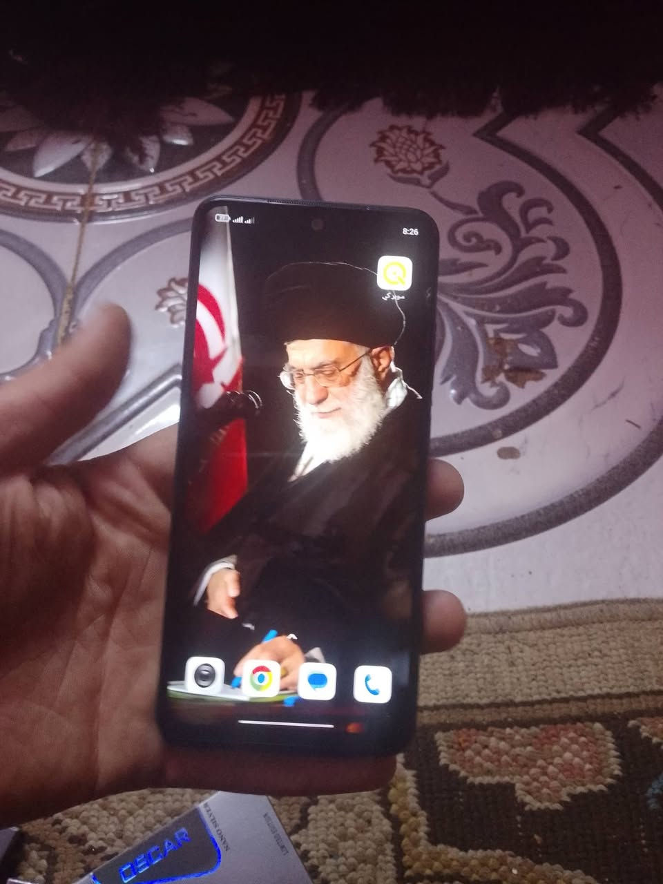 ريدمي نوت 12s
بدون كارتون ذكره 256نضافه 99السعر180وبيه مجال


**إذا كنت صاحب هذا الإعلان وتريد حذفه لأي سبب، رجاءا أرسل رسالة إلى الدعم الفني**