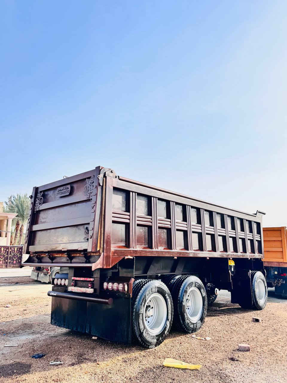 السلام عليكم مقطوره علم للبيع
الاستفسار 
***********
