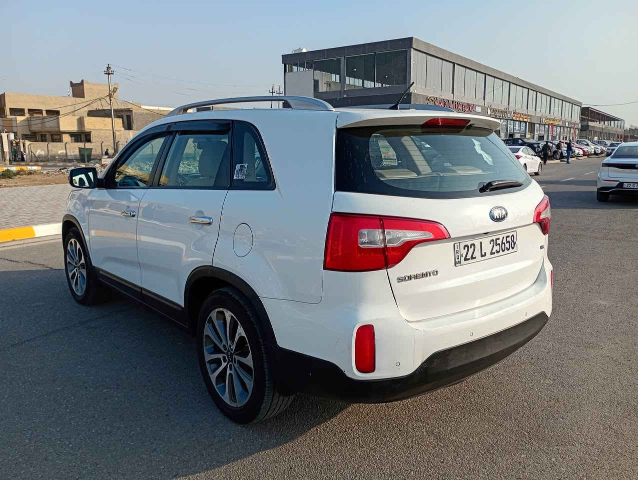 سورنتو خليجي 2013 فول مواصفات كفاله من صبغ وبارد مابيها فكره صبغ رقم شمالي الجديد بيها بس براغي البونيد يطلع بسونار مفتوح الباقي كفاله عامه المحرك مبدل بي راجز الباقي كفاله من كلشي السعر177 العنوان واسط الصويرة فلكه الزعيم ***********
