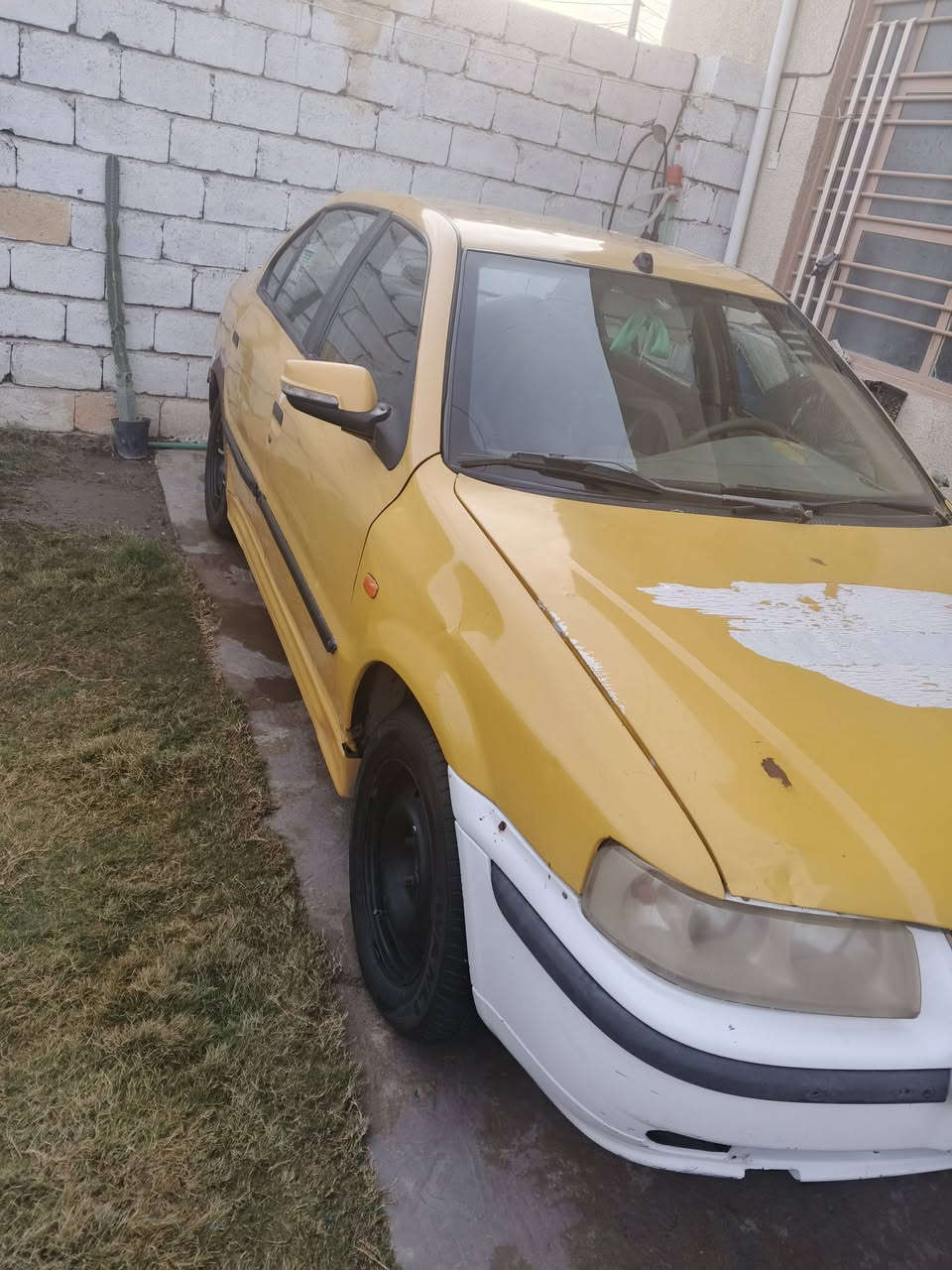 سلام عليكم سيارة سمند للبيع محرك جديد تايرات جديد ناقصه بس كير   *********** للاستفسار الاتصال على الرقم
