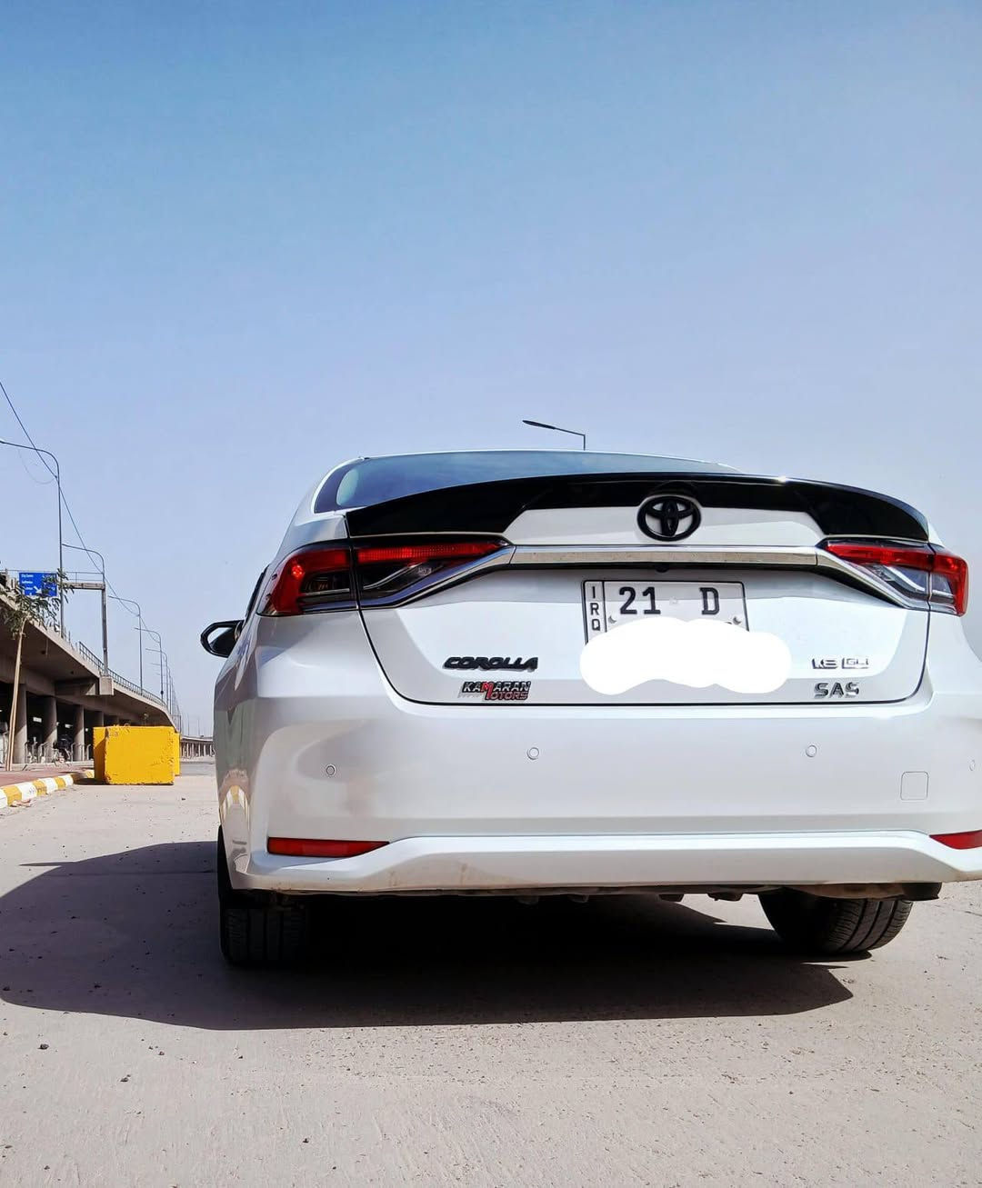 سلام عليكم
كورلا لون ابيض 
موديل 2024
ماشيه 14 ألف 
كفاله عامه 
ياباني اصلي 
شركه ساس
سعر خاص  
مكان( بغداد /الكاضميه )
رقم 
***********
***********
