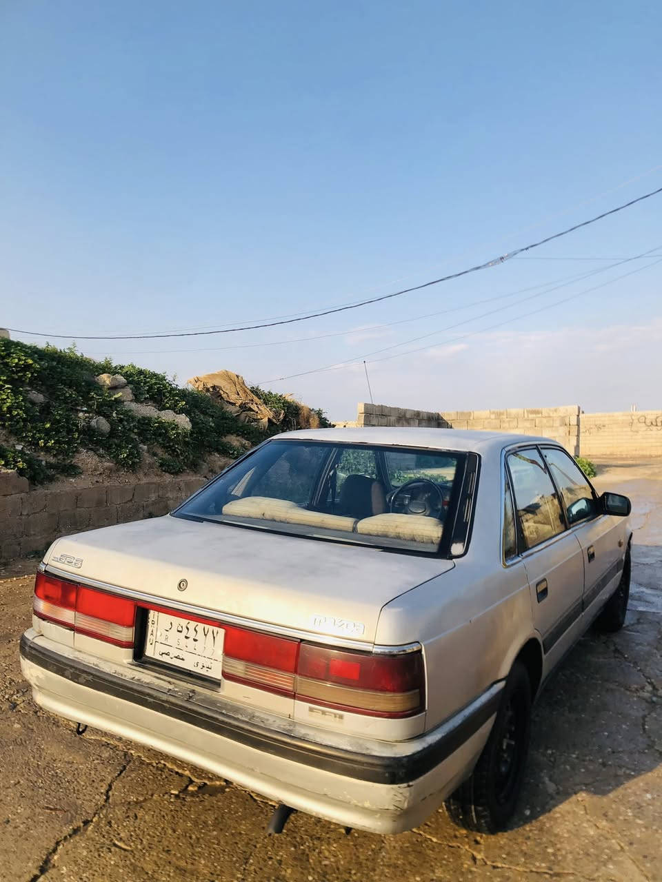 سلام عليكم مازده 626 تومتيك سياره مال بيت كله بلاديه او بسمنه من شرعي كبل جاهزه من كلشي مكينه كيرر شرط طخم تاير صدره كله جديد سلايت ستيرن بور جامت كهرباء تدفئه قفل مركزي سستم سمعات او الباقي كدام العين سعر : 36 بيه مجال : عنوان موصل شارع بغداد رقم تلفون *********** / 07
