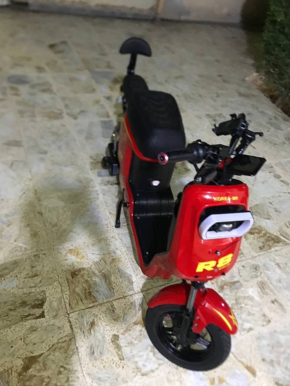 السلام عليكم  دراجه شحن للبيع R8دراجه فول. وبطاريات مال شركه سعر 425بيه مجال.  مكان ديالى بعقوبه ///اتصال ***********🔥
