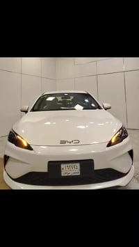 BYD سيل 5 موديل 2025 اللون ابيض محرك 1500 ثلاث انظمة كهرباء + بنزين + ...