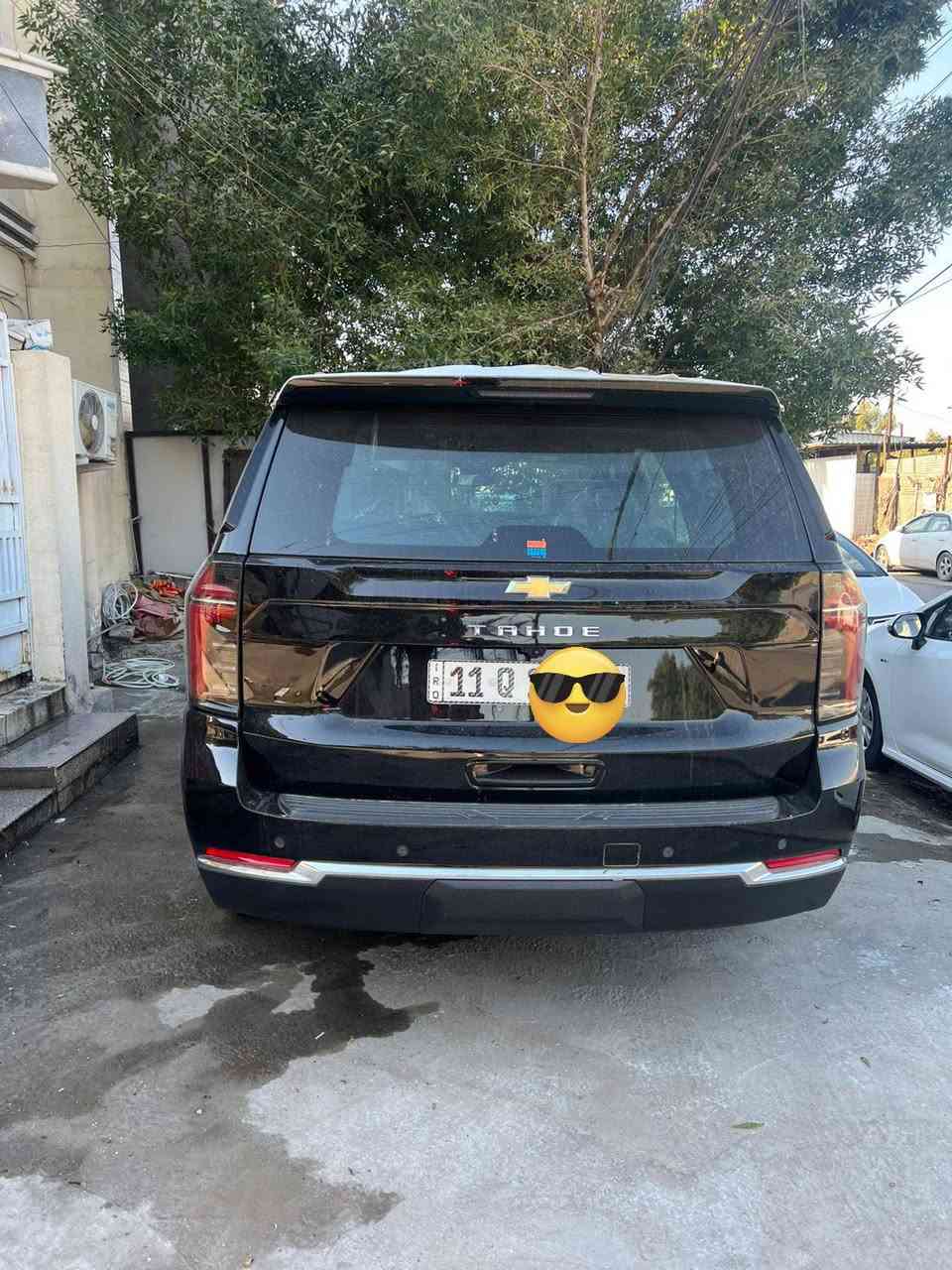 تاهو 2025LS وكاله المنصور
غراض الشركه بعدهن ممفتوحات 
ماشيه 7000
شاشه دجتل كير بالستيرن 
5 كامرات 
5 بصمات 
كراسي كهرباء 
رادار امامي وجانبي 
حساسات 
رقم بغداد
السياره مغلفه PBF
 للاستفسار ***********
