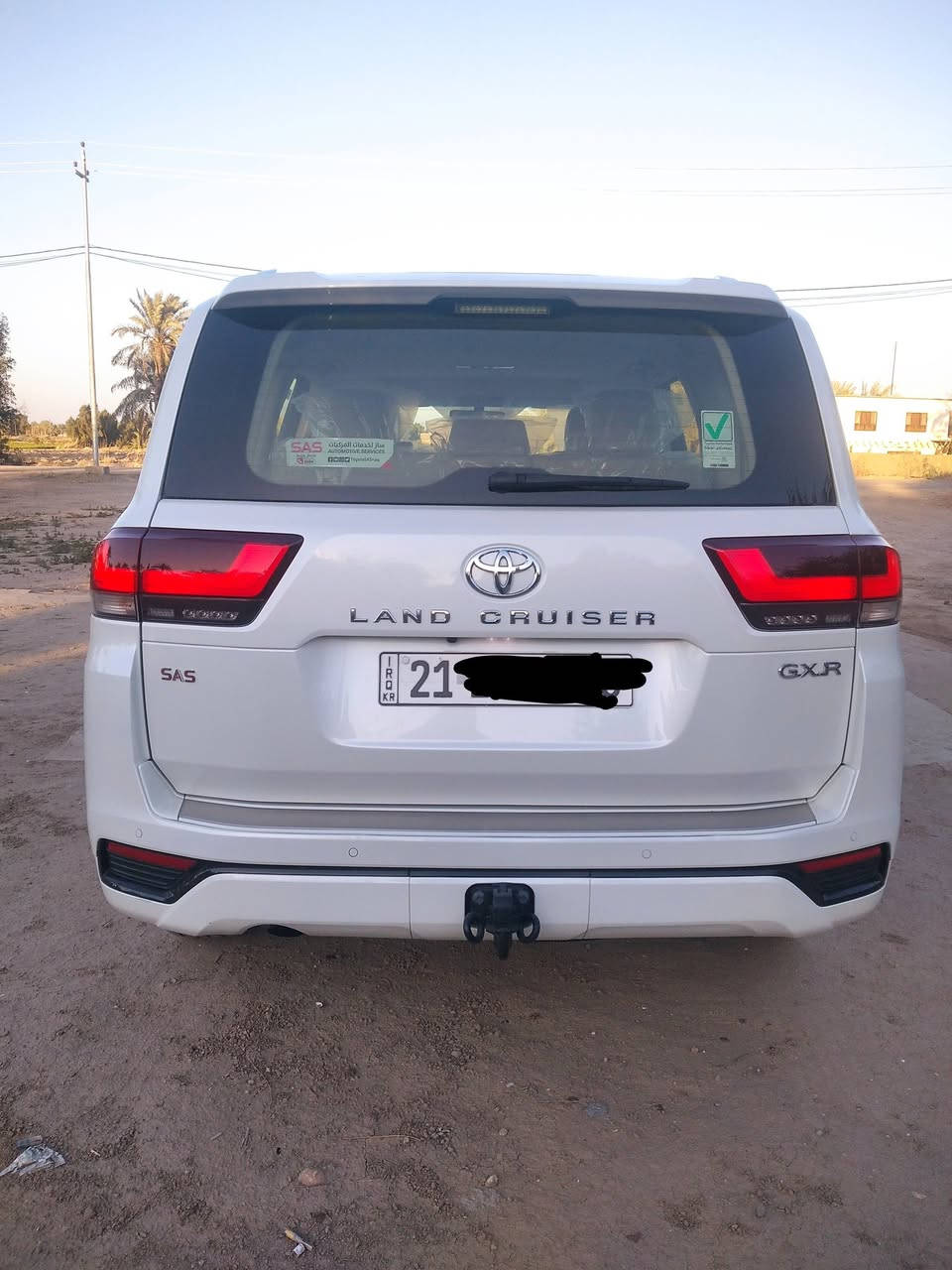 ملاحظه اني مكلف بلنشر السلام عليكم للبيع لاندكروز موديل 2022 ساز اصل رقم سليمانيه بسمي تحويل ثاني يوم مكفول كفالة عامه من صبغ وتبديل وفتح
فول موصفات 1/1
بصمه تشغيل 
بصمه أبواب لمس 
تشغيل عن بعد 
فتحه سلايت
كشنات ثنين كهرباء 
كشنات جلد 
كشنات تدفئه تبريد 
8ايرباك 
زراكات 
مري شفط 
شاشات خلفيه 
مطفايه حريق 
جنطه شفط 
سبعه راكب 
ثلاث قطع تبريد 
محرك 4000 تنفس طبيعي 
حساس امامي 
حساس خلفي
 بصمات ثنين 
وباقي موصفات سازمعروفه 
سعر (630) 
الاستفسار اتصل على الرقم ***********
مكان بابل حله ملاحظه اني مكلف بلنشر
