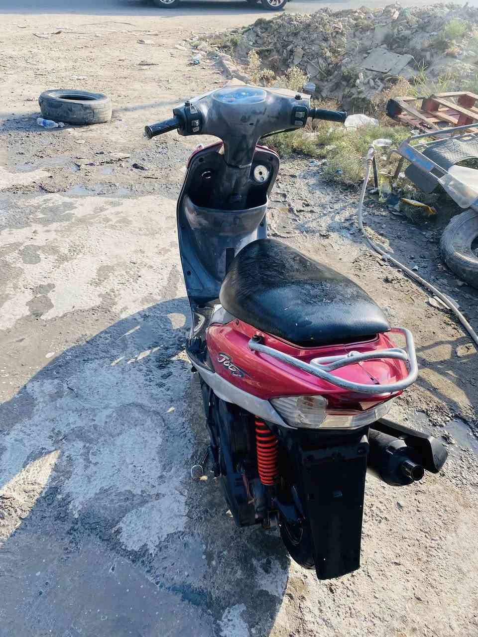 صلوات عل محمد

ماكس منغولي 
دراجه كامله من كلشي
سلف كهربائيات شغاله كلهن
دراجه بصمه سويج محور
درجه نحضه شك الكاع 
معدل فول 
عل شرط تجي تفحص وتشوف بعينك 
الدراجه ختم واحد وعدي كفراته الصليه لون سمائي ***********واتساب فقط  @إشارة
سعر خاص
