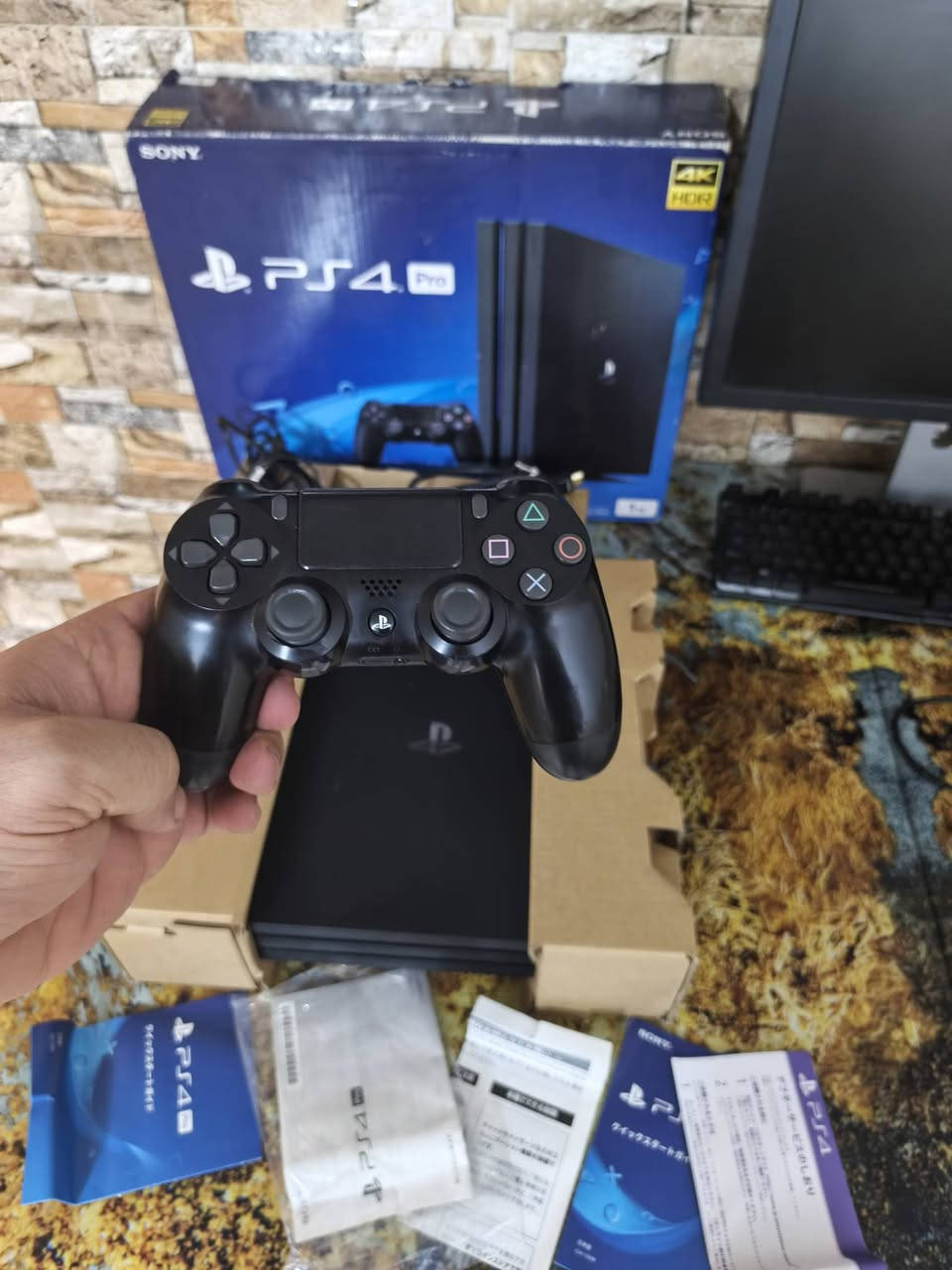 بلي 4 برو مهكر نظام 9.60 تهكير متصفح كامل ملحقات اصليه 1تيرا
جوستك اصلي وكيبلات اصليه وكارتونه لاصليه ويا مطابق مع كامل كتيباته وتغليفاته كامله جهاز فول نظافه لا مفتوح ولا مصلح لوك ستيكر ريجن ياباني ابو الفيشه الرفيعه 
مكاني بغداد الحسينيه السوك لاول وتوصيل متوفر شرط الفحص 

جهاز يدعم ال 4𝙺
بي 20 لعبه قويه 
ذاكره 1 تيرا 

بيع فقط. بدون مراوس


**إذا كنت صاحب هذا الإعلان وتريد حذفه لأي سبب، رجاءا أرسل رسالة إلى الدعم الفني**