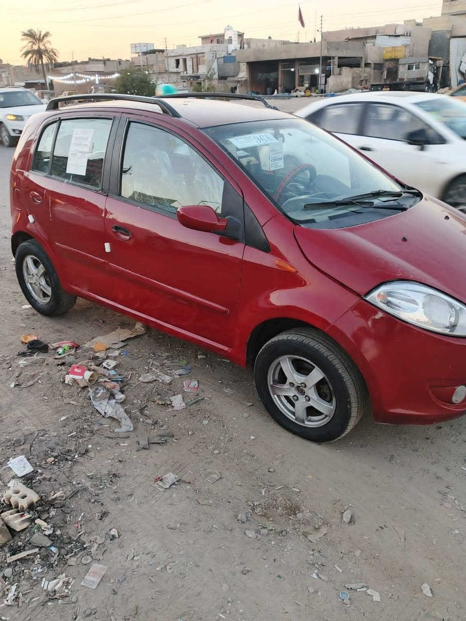 السلام عليكم شيري 2013 A1مكينه. وكير كورلابيكاجو صدرامامي خلفي جديد كهربايات كلهه شغاله جاهزه من كلشي تبريدفقط صونده العنوان بغداد حي السعر 37 الجهاد***********
