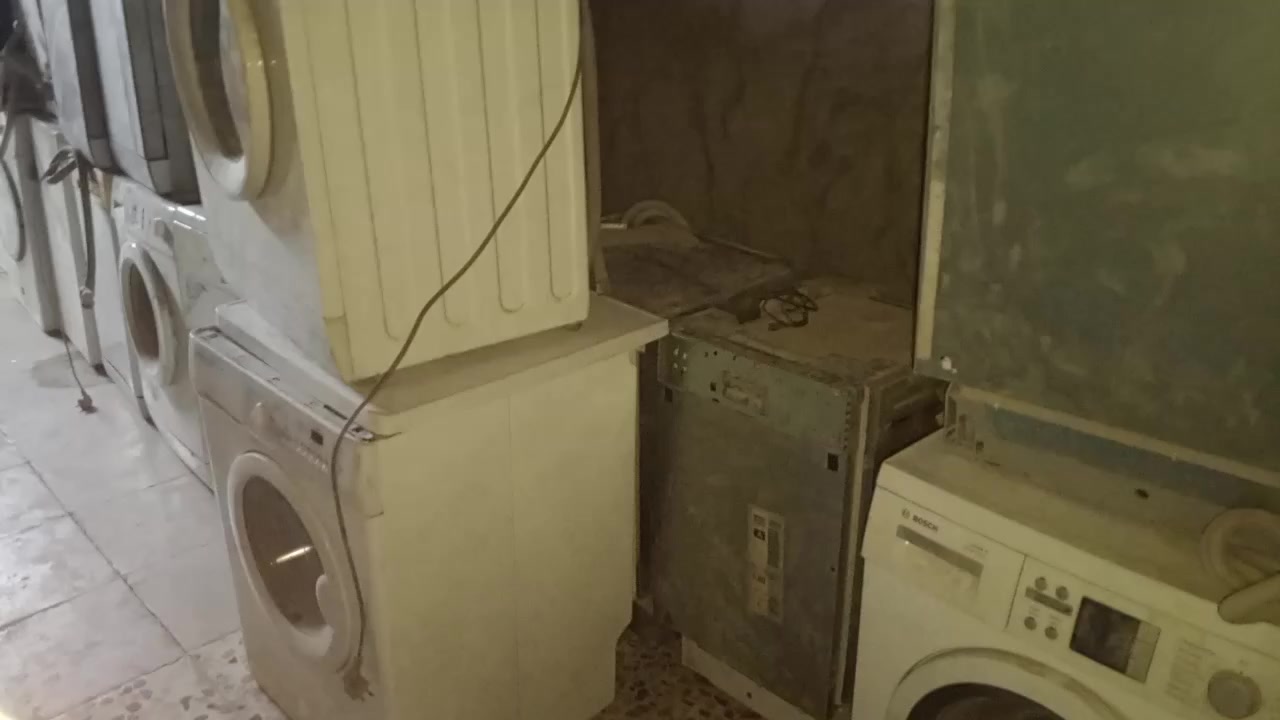 غسالات صحون وملابس ما مفحوص بيع شلع 25قطعه سعر القطعه 50قفل عنوان بغداد حي السفير ***********
