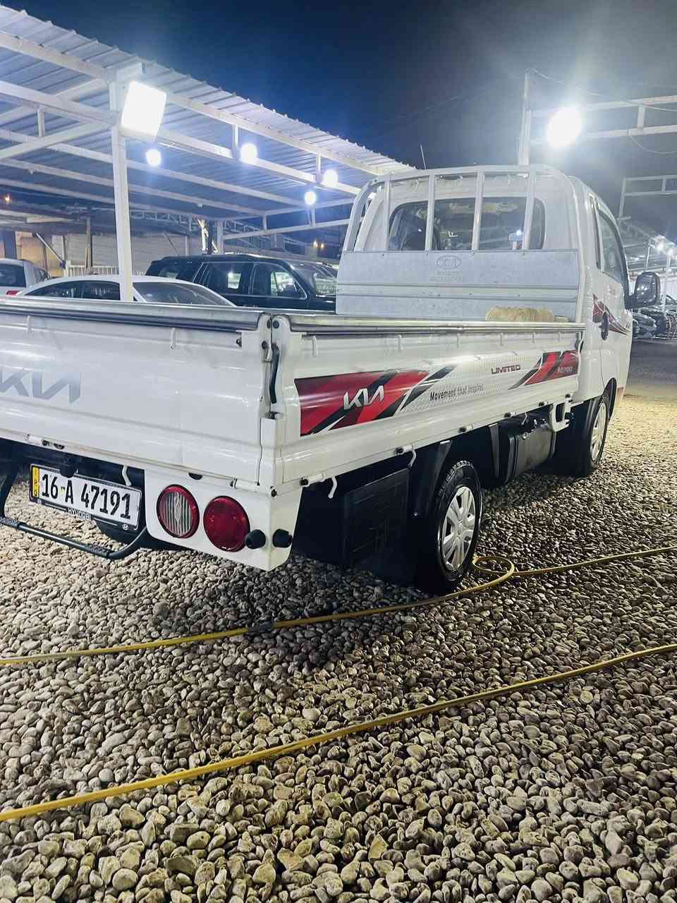 السلام عليكم ورحمة الله وبركاته
كيا موديل 2024 
مكفوله كفاله عامه 
من كير من محرك 
كله جديد 
برغي مامفتوح 
العنوان حله 
***********
