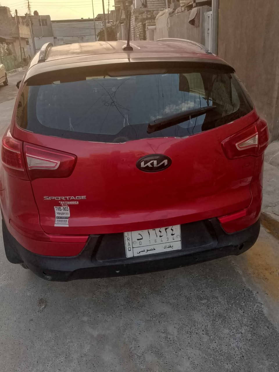 السلام عليكم سبورتج 2013
السياره جاهزه تخم تاير جديد
السياره مابيهه كل نقص 
حادثهه مبين بل صور
السعر 142 مكاني بغداد
رقم الهاتف *********** Colombo, Sri Lanka
