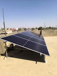 منظومة شمسية • لوح ٦٠٠ واط • بطارية ٨ كيلو ليثيوم