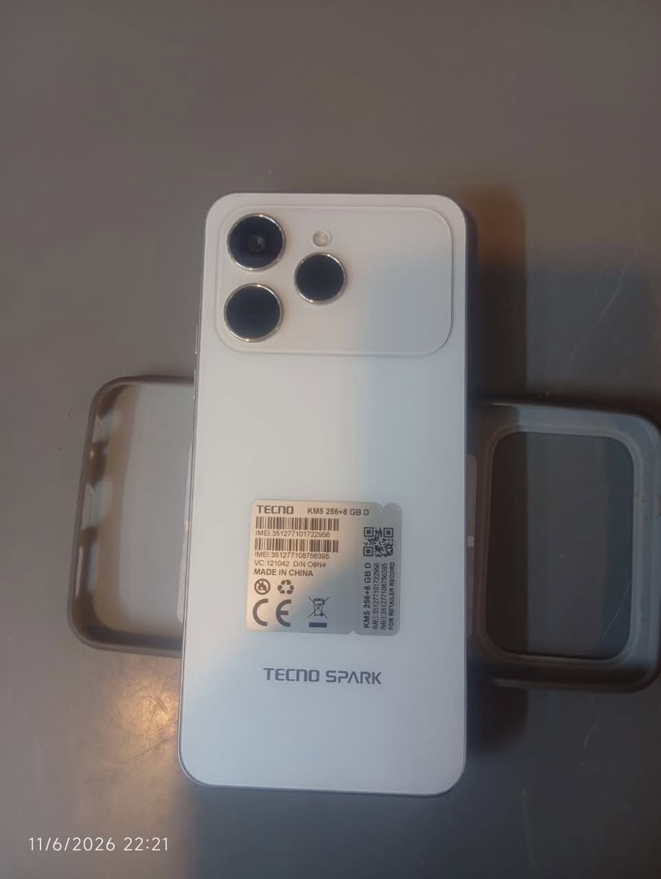 للبيع صار لي اسبوعين من اخذته هسه اريد ابيعه اسم التلفونTECNO SPARK 40 الذاكره 256 الرام مالته
8+8 السعر مالته 210 اي استفسار ***********
للبيع صار لي اسبوعين من اخذته هسه اريد ابيعه اسم التلفونTECNO SPARK 40 الذاكره 256 الرام مالته
