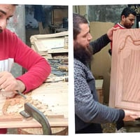 نحت يدوي • شغل يدوي • تفاصيل دقيقة