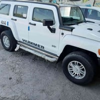 همر H3 ابيض اللون بغداد دولي موديل 2007 باسمي محرك وكير تاهو 5300 مسجل...