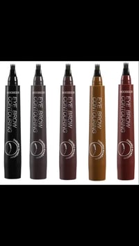 قلم حاجب 3D • مقاوم للماء • الجوزي والبني