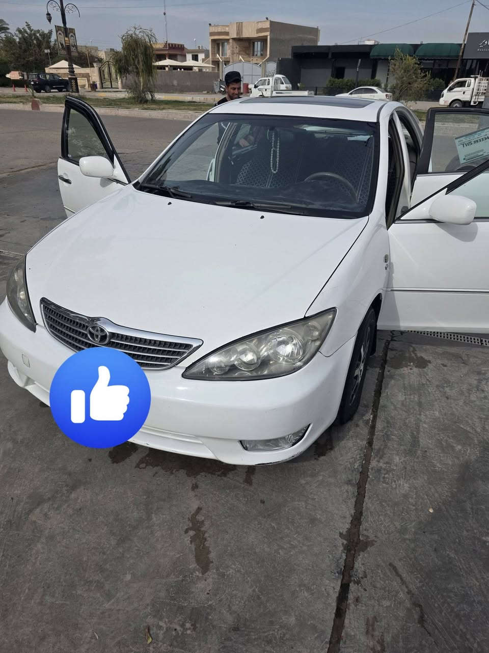 كامري ٢٠٠٤خليجي كراند ٦ سلندر  محرك كير مكفول تخم تاير السعر ١١٥مكان السيارة صلاح الدين بلد  للاستفسار رقم الهاتف *********** سياره مال جناي اي نقص مابيه
