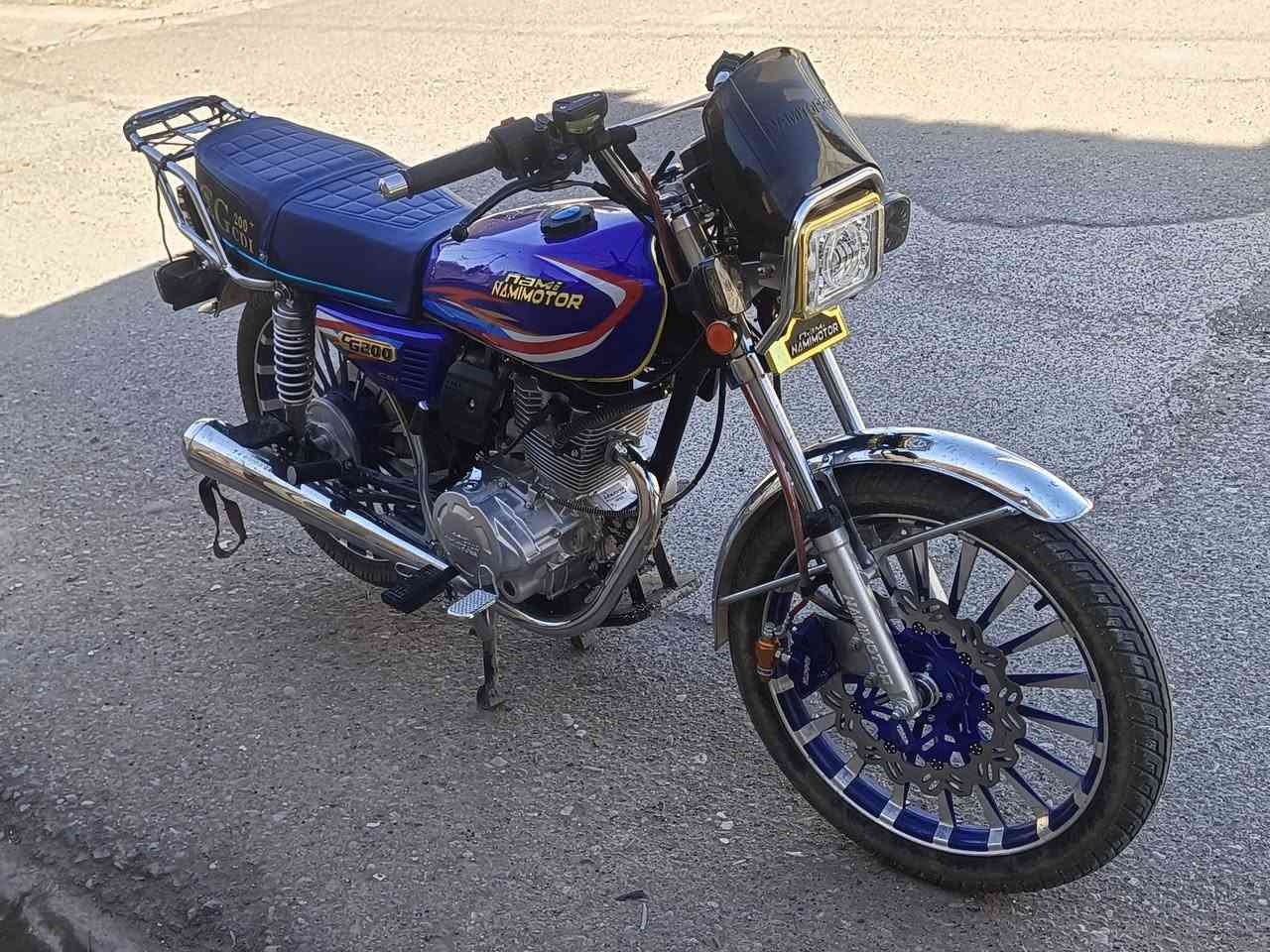 موديل 25 محرك 200 محرك 5 كير دراجة صارلها شهر مشدودة مكفولة ***********
