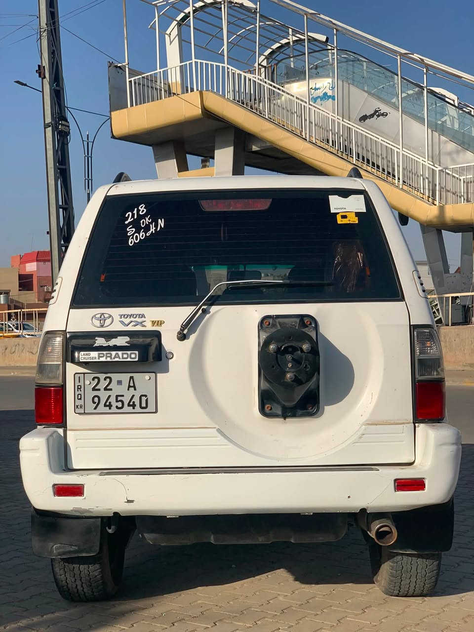 برادو 2001 
للبيع  بسمي تبريد ٣قطع جاهز سنويه لل٣٠ بسمي محرك بلاد لوكير شغال كير اوتو بدون قطره خياس او تصليح  مصبوغه الترايش لان يجي بلاد ذهبي ابيعه حزام 
بيه ضربه جاملخ سكن شويه لايحه التكمه بدون دواخل  تحويل مباشر دواخل بلاد دبلات خلفي امامي شرط سياره جاهز سنتر كل شي بي جاهز وياله ٢٠١٥ مشدود عليه 
سعر. ٨٨ بي مجال للشراي  عنواني كركوك  رقم تلفون ***********
