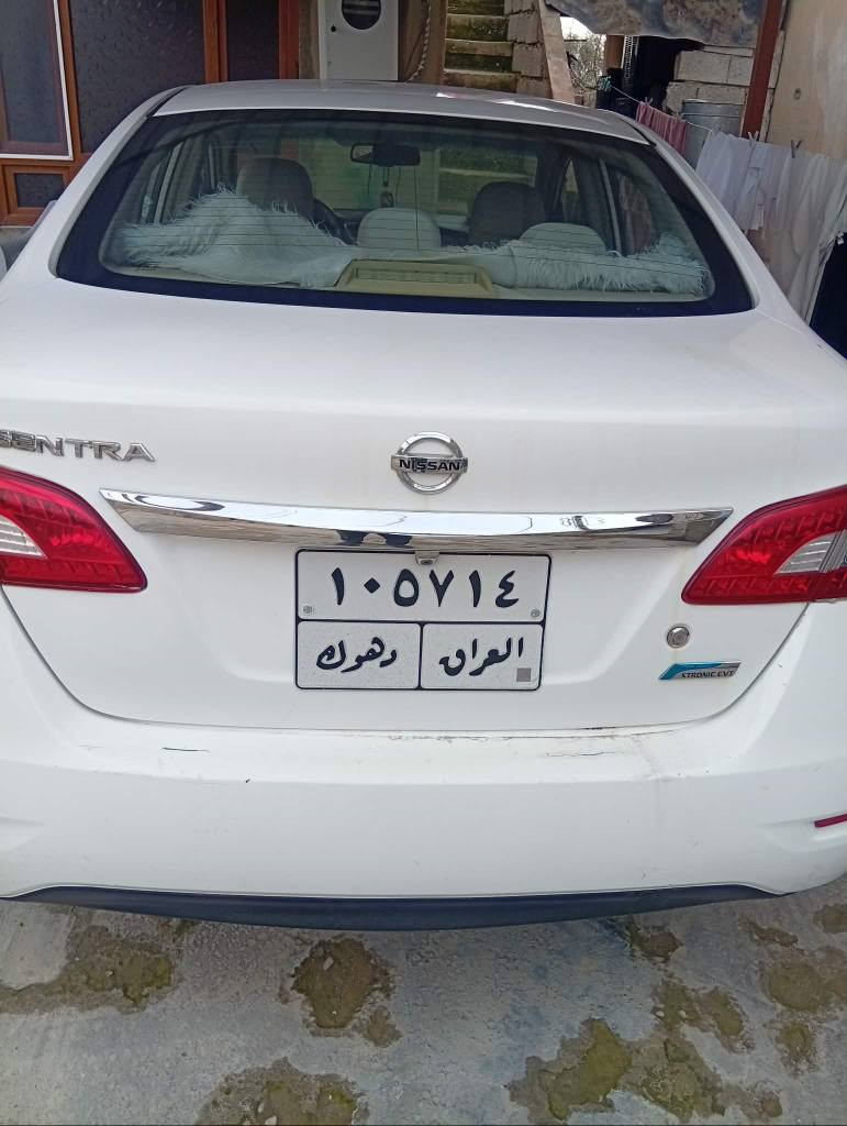 نیسان سینترا خلیجی مودیل 2014 نیو قباخ سوندق سبوغە گێر و مەکینەی بێ عەیبە تحویل غەرامەی بە شەرتە سەیارکە بە عام زۆر جوانە 
سعری 110 وەرەقە و مجال 
ناو نیشان ناحیەی ڕوڤیا 
ژ م *********** دهوك, العراق
