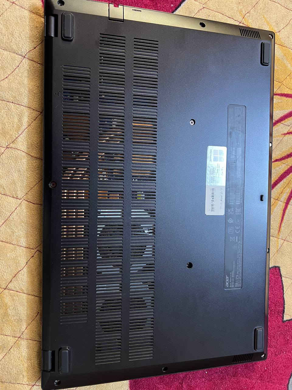 سلام عليكم لابتوب NITRO  V 15 للبيع
Processor   :  i7 13620 H 
LCD    :  RTX 3050 
Memory  :  16 GB 
Storage    :   512 GB PCle NVM e SSD 
OPtical Drive    :   NA 
WLAN/BLUetooth    :    2×2 AX+BT 
WWAN   :   NA 
Battery    :  57Wh 
نظيف كلش مال كيمنك ملحقات كاملة شاحنة مال تبريد هم ويا وماوس السعر ٩٥٠ وبي مجال بسيط حك الجية *********** موجود واتساب الشراي يدخل
