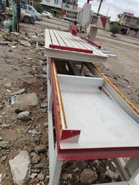 قاطعات كوارتز جديد   طول العربانه ٣متر تقطع عدل او زاويه ٤٥ الاستفسار ...