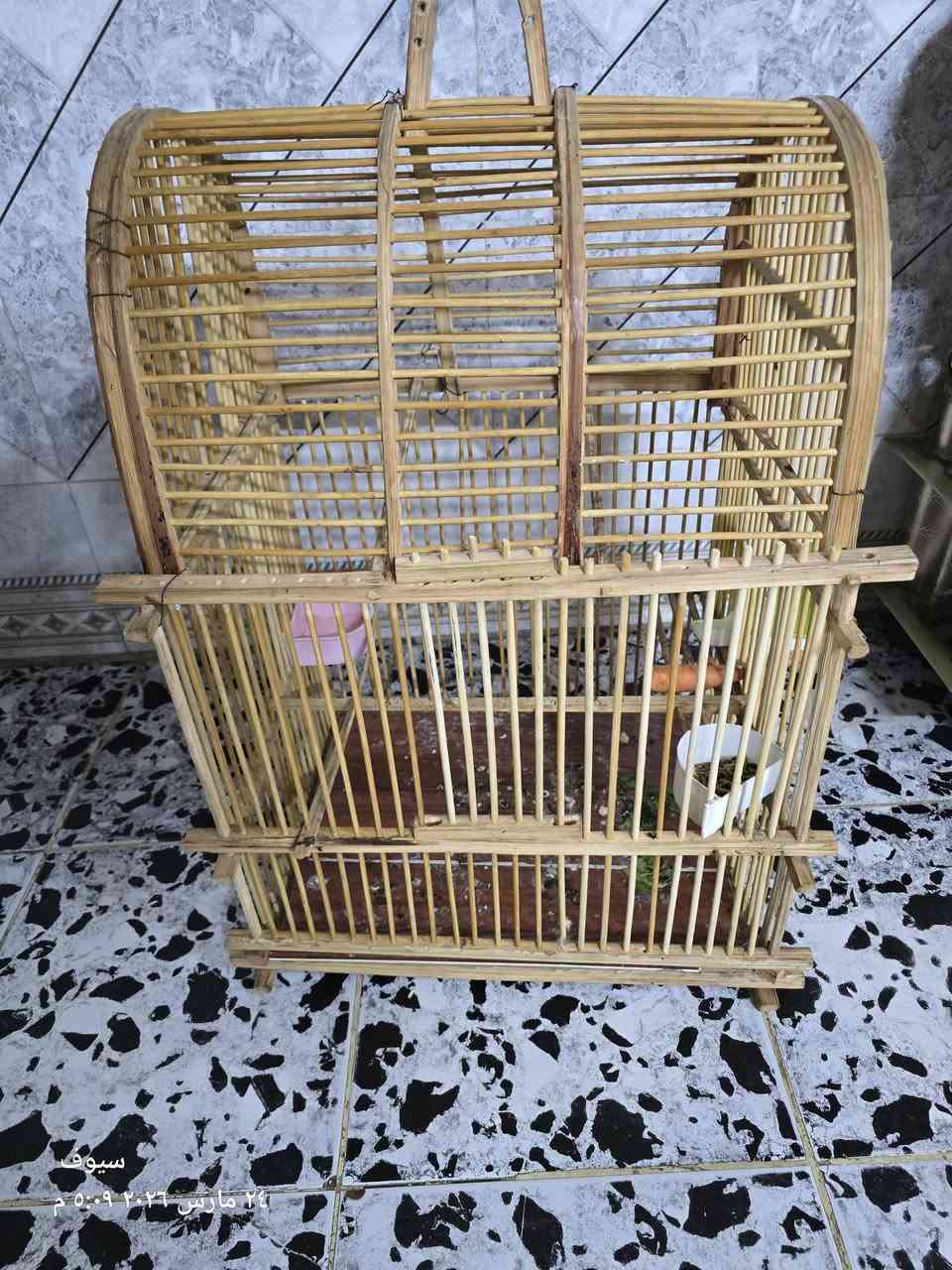 السلام عليكم قفص بلبل حجم جبير للبيع سعره ١٢ مكاني بغداد الحسينيه مال راشديه ***********
