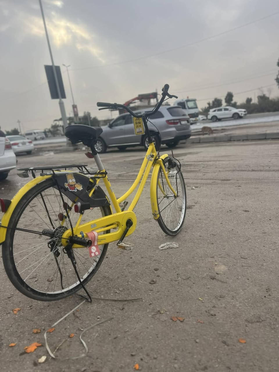 السلام عليكم بايسكل للبيع موديل 22 سوبر باسكن نازل كرار ابو النقش نازل من عنده بايسكلفتجي وتشوفه السعر خاص عنواني النجف قريب عن قريه الغدير رقمي هذا*********** مراوس دراجه بيجي عادي وبايسكل حسب القناعه
