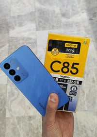 ريلمي سي85 7000 بطاريه  256 ذاكره 60 فريم  جهاز 2 طالع من الوطني  ممست...