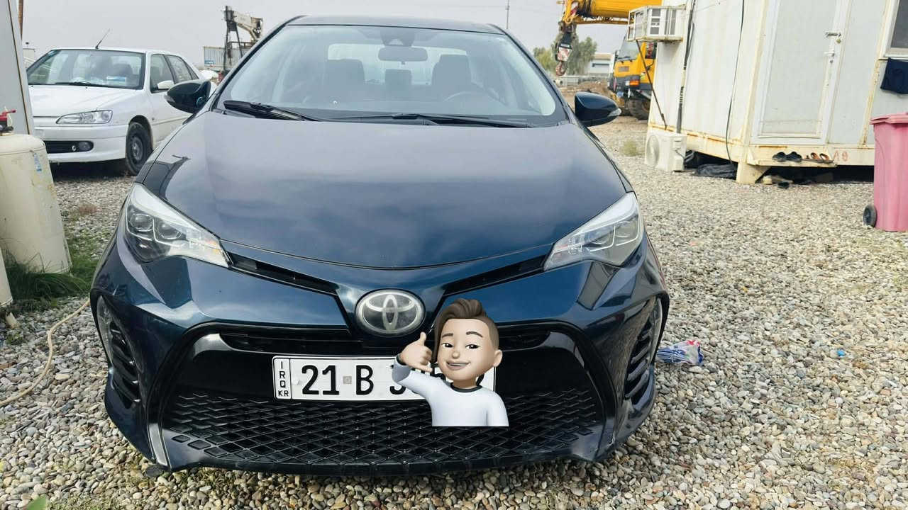 مكلف ب نشر
للبيع فقط
كورلا 2018
محرك 18 دوش
بجم كبس بدون ايرباكات
جاملغ خلفي قط صبغ
محرك وكير شرط
تبريد ثلج
طخم جديد
تايرات وباتري جدد
هزه وفحص وسنويه كامله
مكانها موصل 
شرط التحويل
***********
