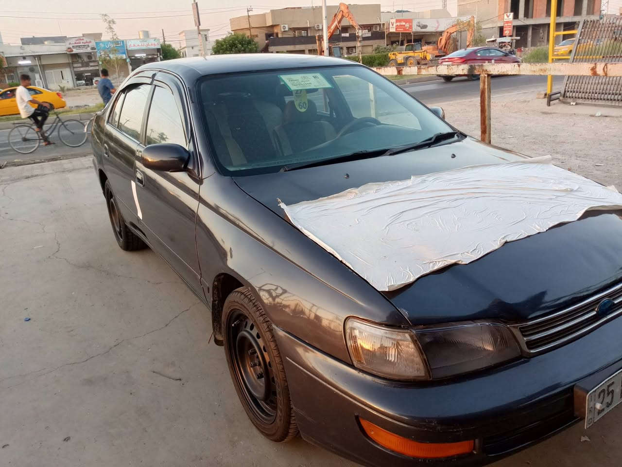 تيوتا فرخ بطه موديل 1993
صبغ رش جماليه 
محرك 1800
كير اوتو 
لايت زينون 
جام كهرباء 
شاشه كامره 
مكان كركوك 
سعر 50$
الاتصال ***********

